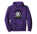 Offside Rules Life Guide Soccer Hoodie - Aesthetic Graphic Unisex - T-Shirt, Sweatshirt, Hoodie