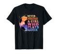 Never Underestimate Who Plays T-Shirt - Casual Everyday Wear Men Women - T-Shirt, Sweatshirt, Hoodie