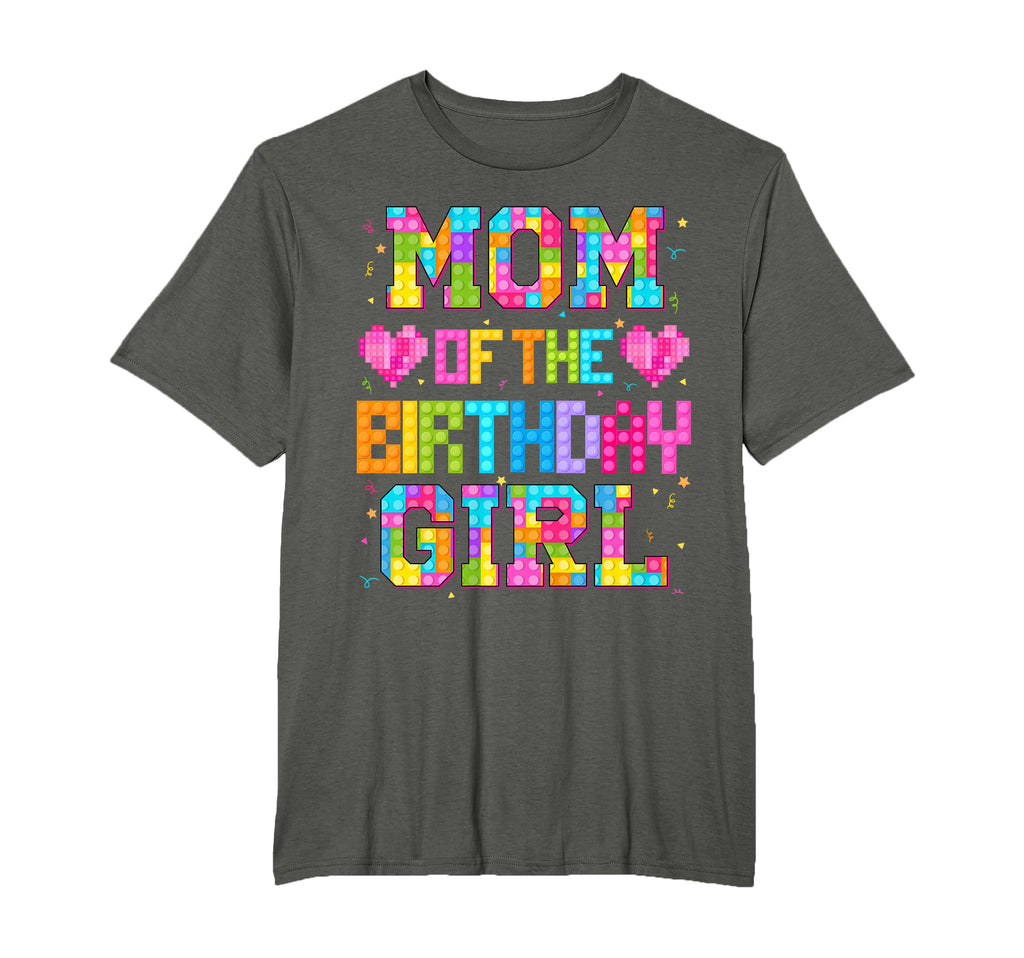 Mom And Dad Birthday Build Brick T-Shirt - Custom Art Print Men Women - T-Shirt, Sweatshirt, Hoodie