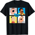 Colorful Pop Art Character Grid Funny Cartoon - Adult & Kids T-Shirts, Sweatshirts & Hoodies apparel design preview 1
