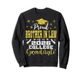 Proud Brother Law 2026 College Graduate Sweatshirt - Trendy Graphic Unisex - T-Shirt, Sweatshirt, Hoodie