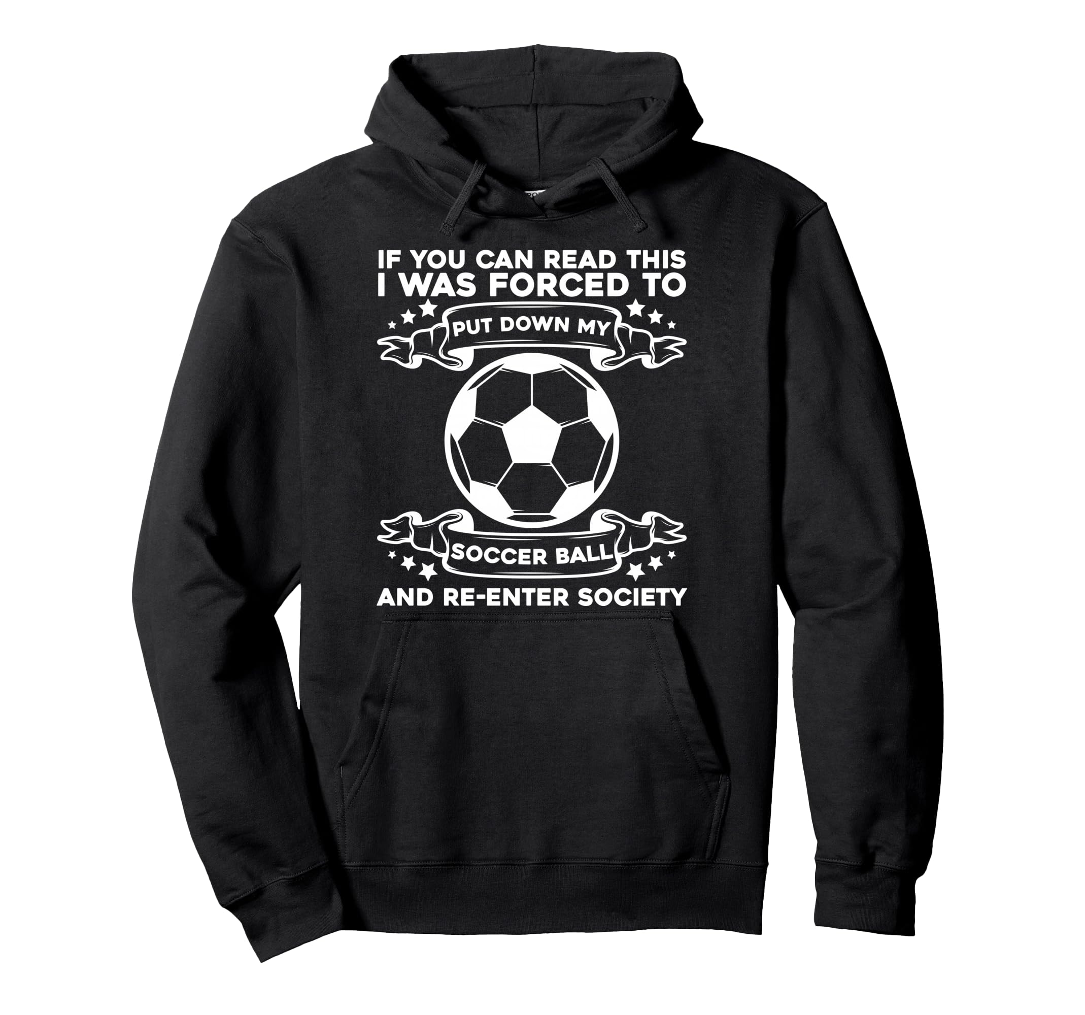 Soccer Team Fan Supporter Soccer Hoodie - Fun Novelty Design Men Women - T-Shirt, Sweatshirt, Hoodie