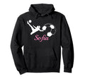 Sofia Name Gift Personalized Soccer Hoodie - Fun Novelty Design for Adults - T-Shirt, Sweatshirt, Hoodie