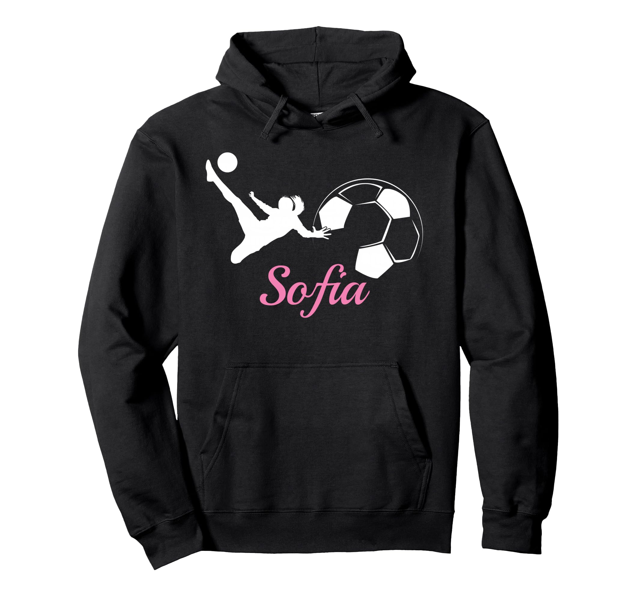Sofia Name Gift Personalized Soccer Hoodie - Fun Novelty Design for Adults - T-Shirt, Sweatshirt, Hoodie