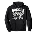Soccer Pop Pop Matching Family Hoodie - Fun Novelty Design for Adults - T-Shirt, Sweatshirt, Hoodie