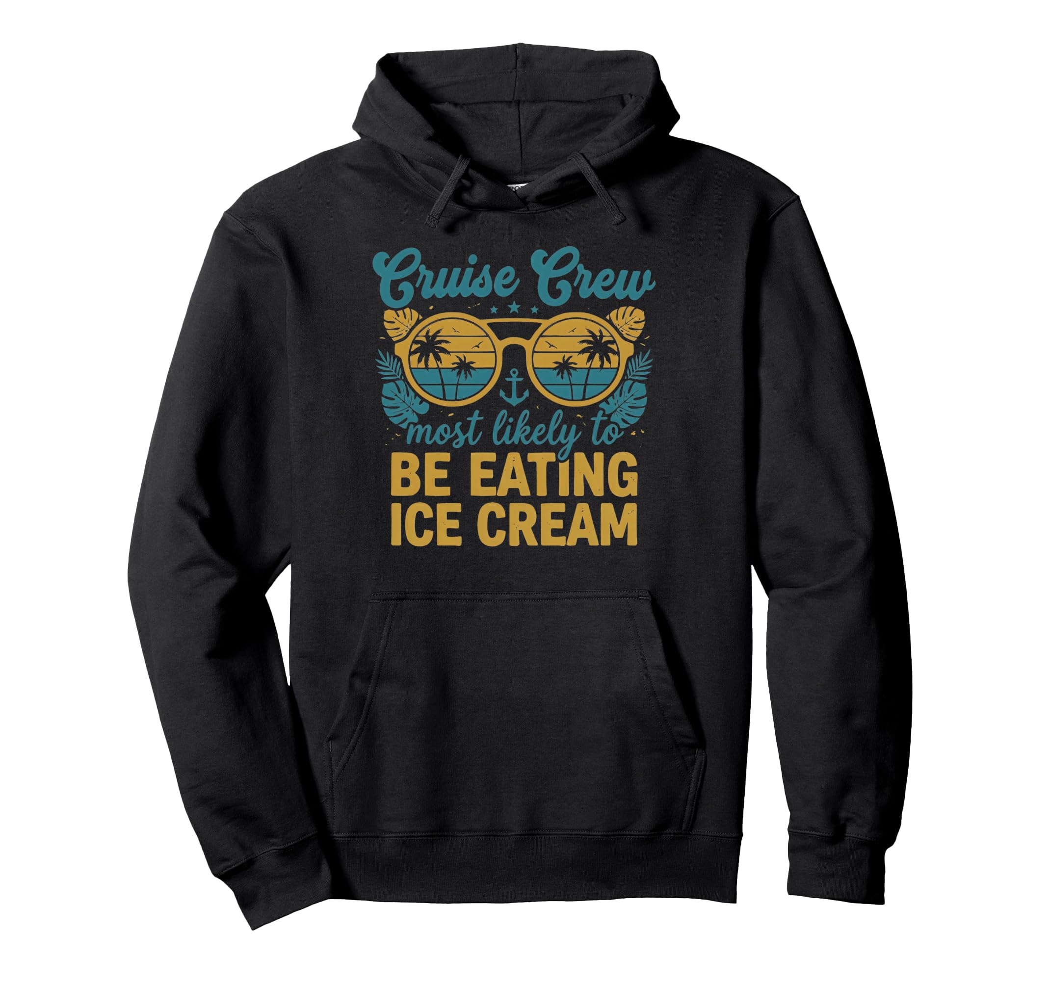Most Likely To Eating Ice Cream Hoodie - Casual Everyday Wear Men Women - T-Shirt, Sweatshirt, Hoodie