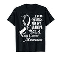 I Wear White My Grandpa Family T-Shirt - Fun Novelty Design for Adults - T-Shirt, Sweatshirt, Hoodie
