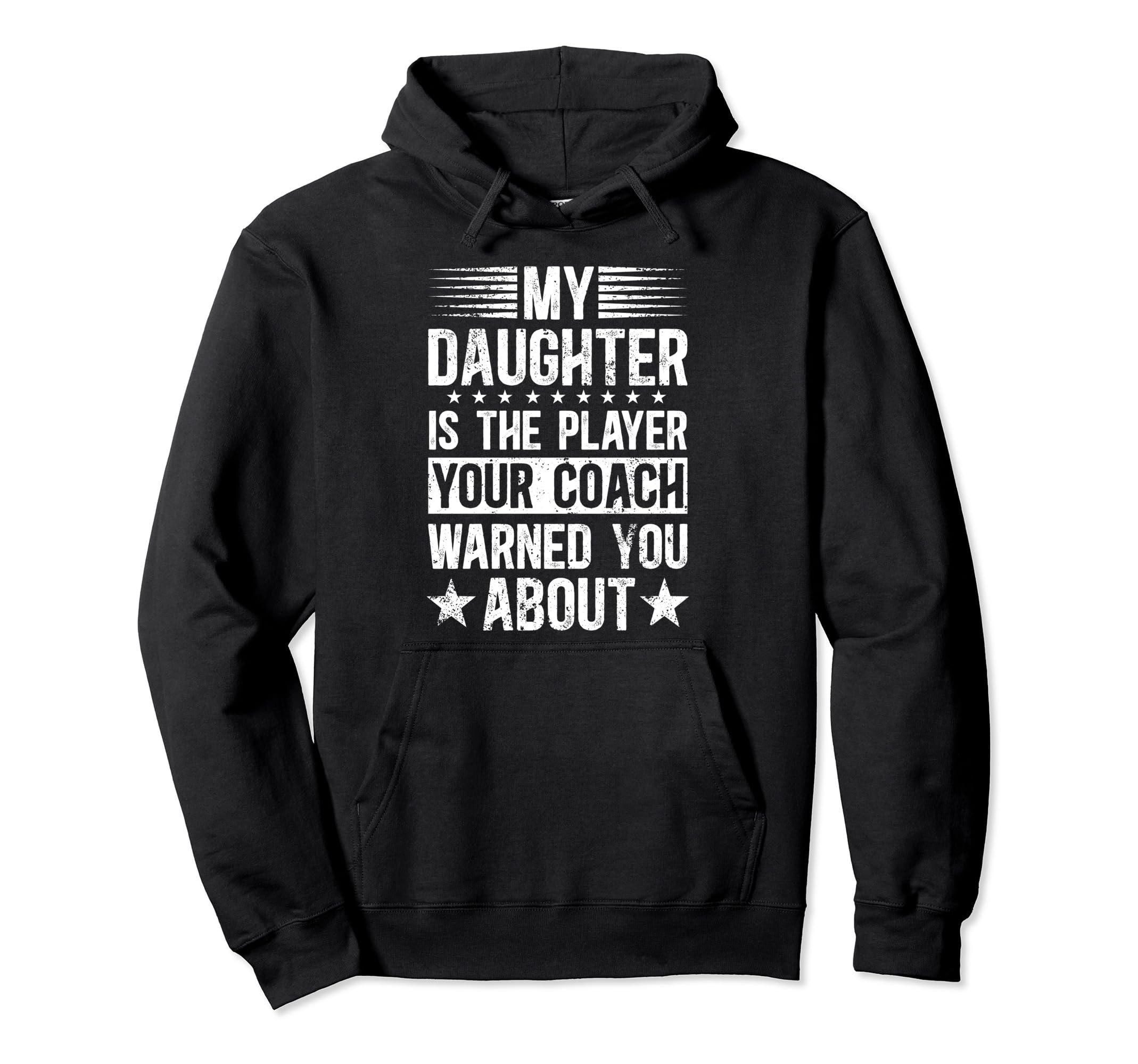My Daughter Soccer Dad Soccer Player Hoodie - Trendy Graphic Men Women - T-Shirt, Sweatshirt, Hoodie