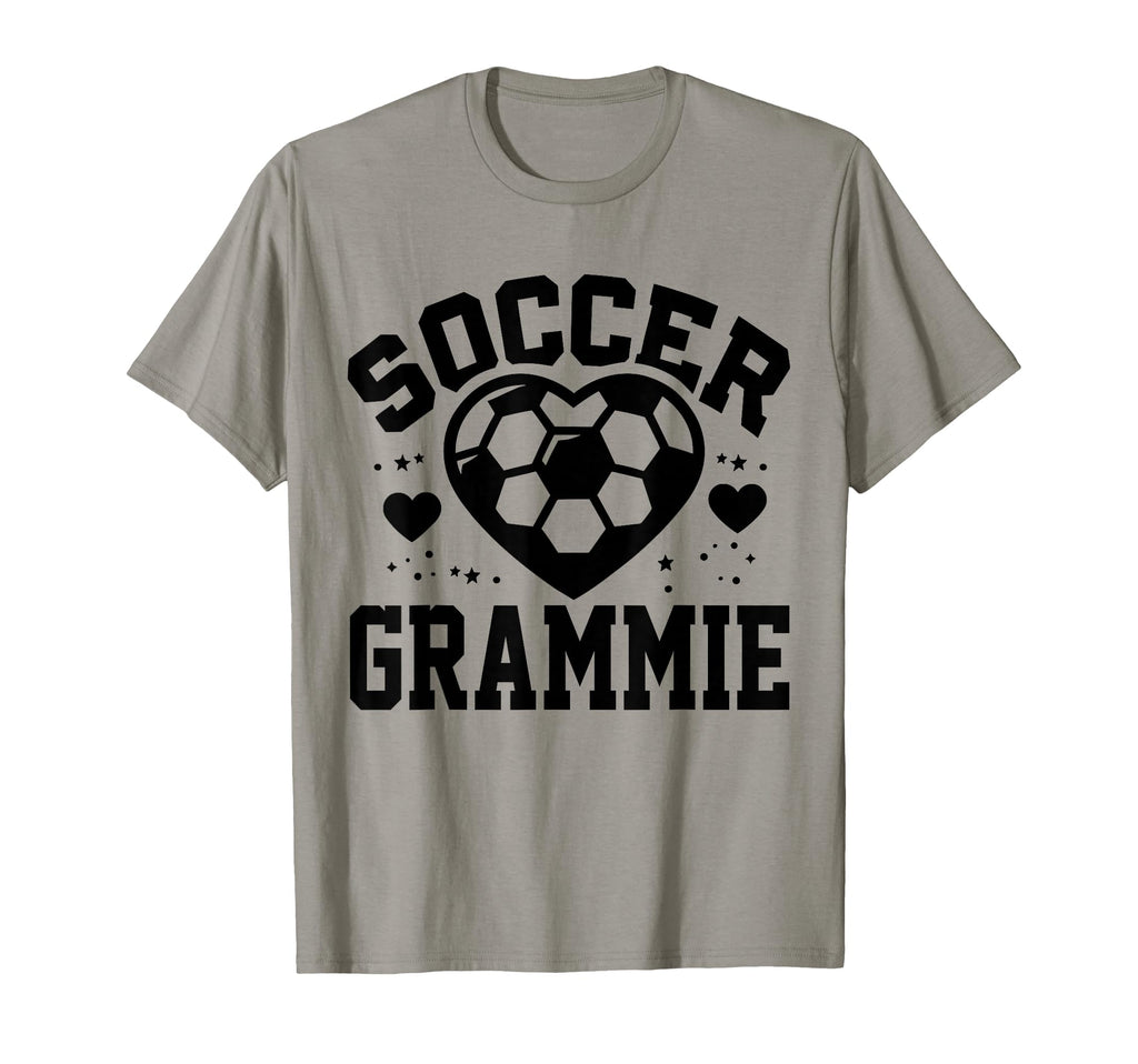 Soccer Grammie Heart Grammie Soccer T-Shirt - Streetwear Style for Adults - T-Shirt, Sweatshirt, Hoodie
