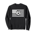American Flag Soccer Soccer Sweatshirt - Novelty Apparel Men Women - T-Shirt, Sweatshirt, Hoodie