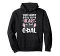Proud Soccer Goalie Aunt Soccer Goalkeeper Hoodie - Novelty Apparel Unisex - T-Shirt, Sweatshirt, Hoodie