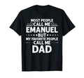 Emanuel Gift Name Funny Fathers Day T-Shirt - Custom Art Print Men Women - T-Shirt, Sweatshirt, Hoodie