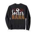 Soccer Nana Leopard Nana Soccer Sweatshirt - Fun Novelty Design Men Women - T-Shirt, Sweatshirt, Hoodie