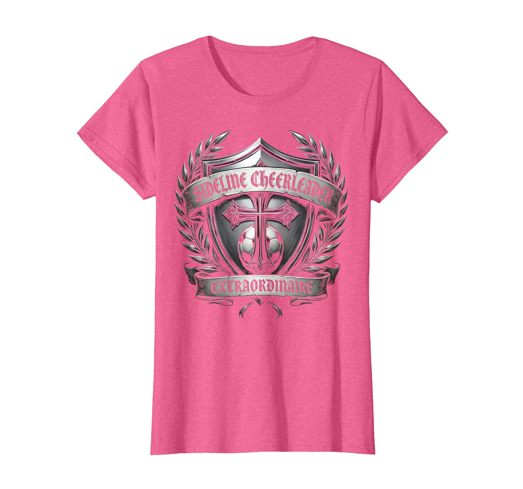 Sideline Cheerleader Extraordinaire T-Shirt - Custom Art Print Men Women - T-Shirt, Sweatshirt, Hoodie