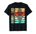 Step Dad Gift Best Bonus Dad Ever T-Shirt - Streetwear Style Men Women - T-Shirt, Sweatshirt, Hoodie