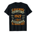 99Th Birthday Gift Legends Born 1927 99 T-Shirt - Minimalist Print Unisex - T-Shirt, Sweatshirt, Hoodie
