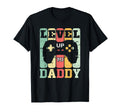 New Dad Level Up To Daddy First T-Shirt - Fun Novelty Design Men Women - T-Shirt, Sweatshirt, Hoodie