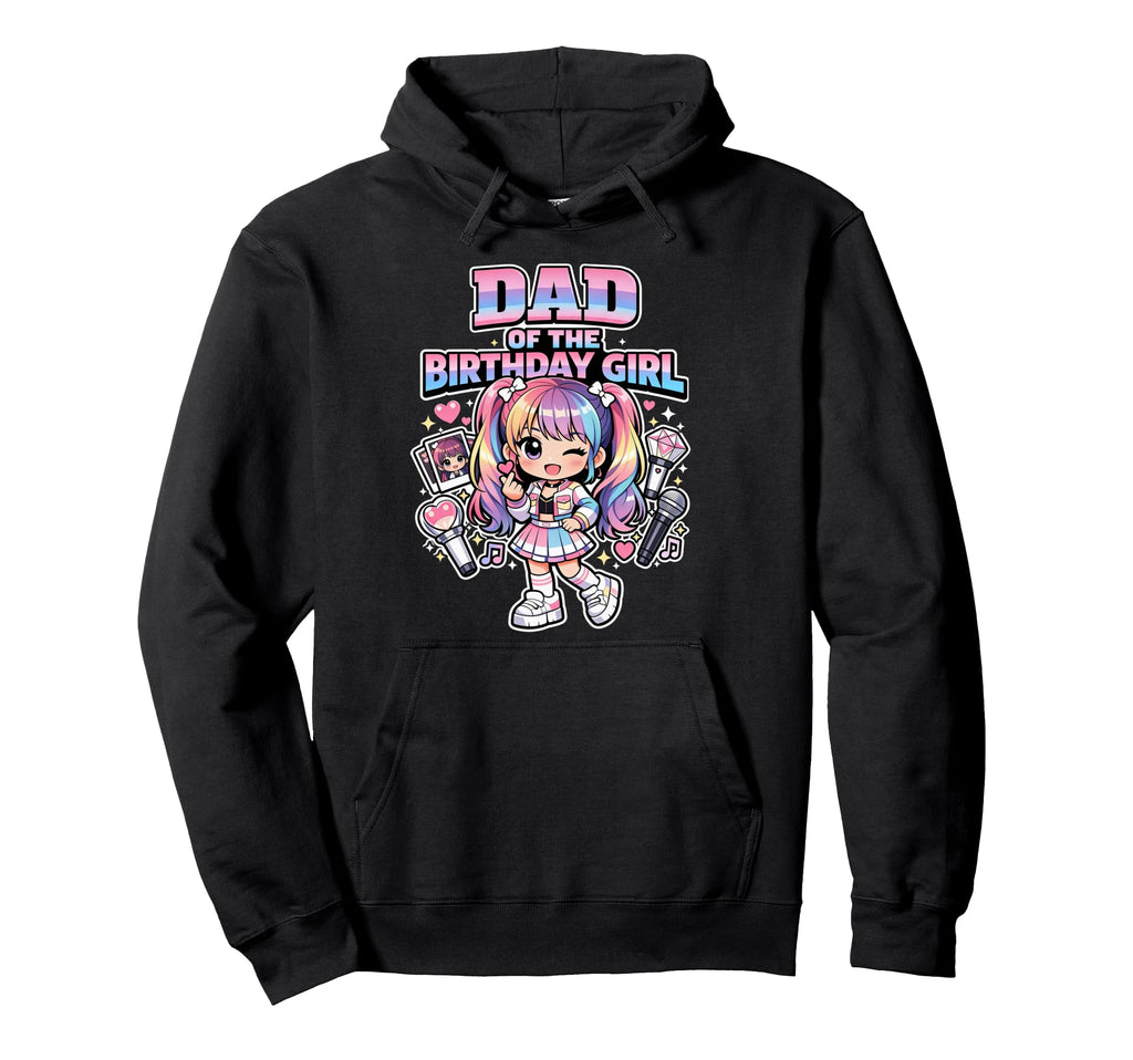 Dad Birthday Korean Popular Music K Hoodie - Custom Art Print Men Women - T-Shirt, Sweatshirt, Hoodie