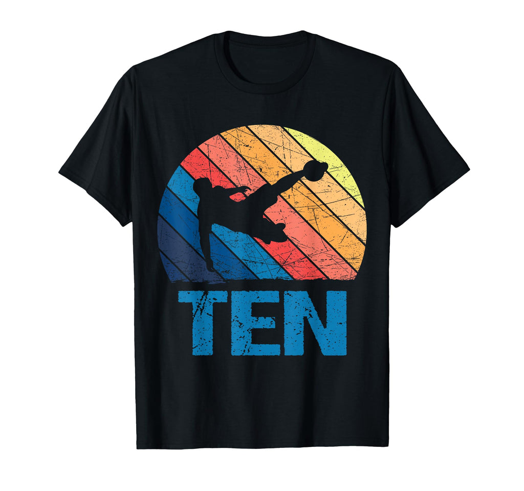 10Th Birthday Soccer 10 Years Old T-Shirt - Casual Everyday Wear Men Women - T-Shirt, Sweatshirt, Hoodie