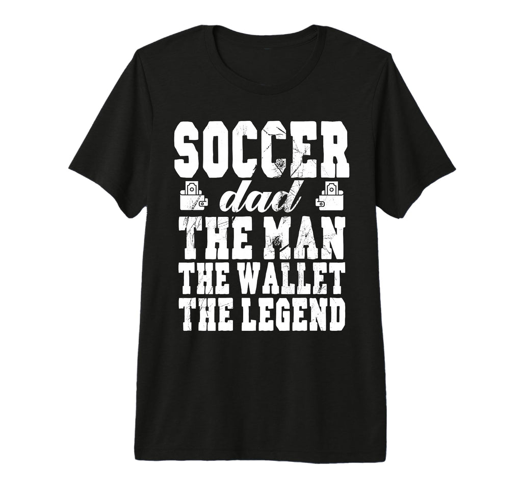 Funny Soccer Dad Wallet Legend Soccer T-Shirt - Trendy Graphic for Adults - T-Shirt, Sweatshirt, Hoodie