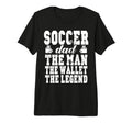Funny Soccer Dad Wallet Legend Soccer T-Shirt - Trendy Graphic for Adults - T-Shirt, Sweatshirt, Hoodie