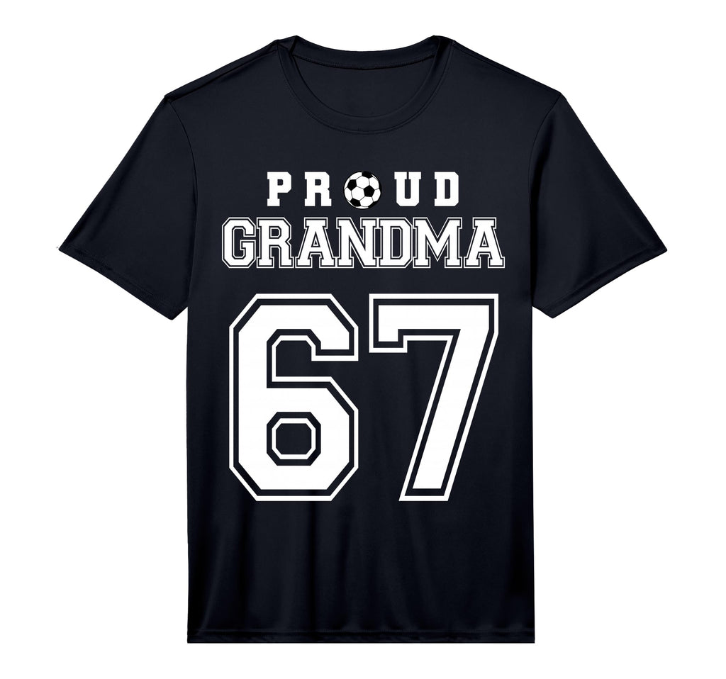 Number 67 Custom Proud Soccer Futbol T-Shirt - Fun Novelty Design Unisex - T-Shirt, Sweatshirt, Hoodie