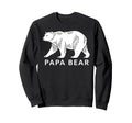 Papa Bear Polar Dad Family Sweatshirt - Unique Graphic for Adults - T-Shirt, Sweatshirt, Hoodie