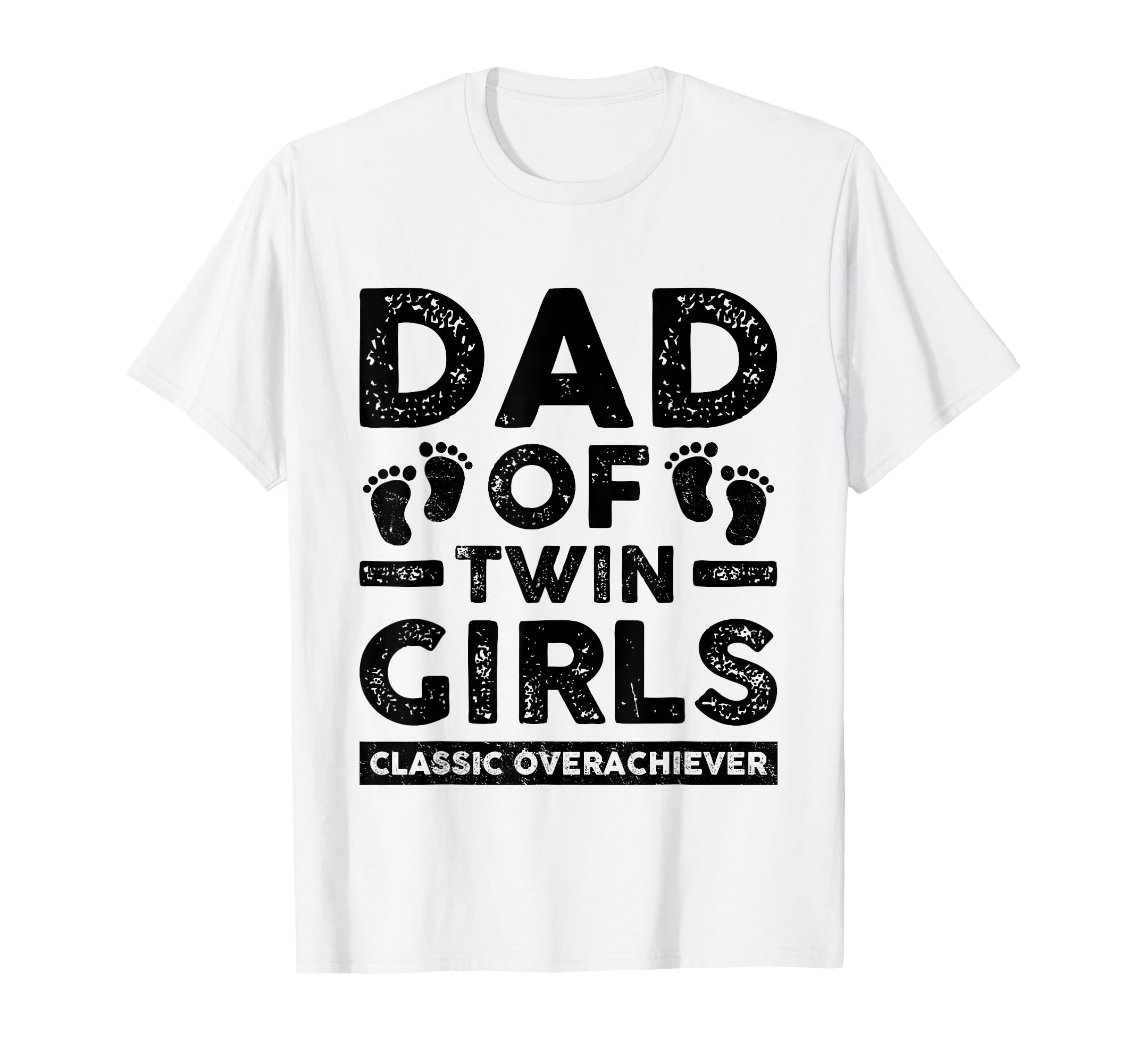 Dad Twin Overachiever Funny Twin T-Shirt - Fun Novelty Design for Adults - T-Shirt, Sweatshirt, Hoodie