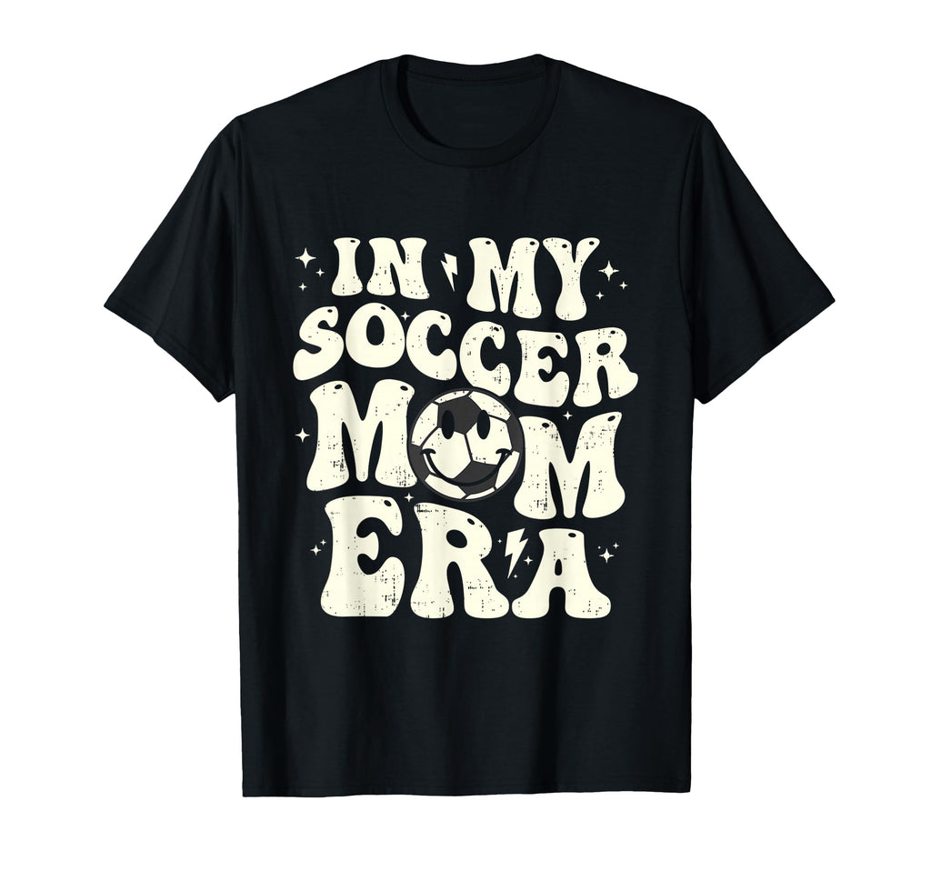 My Soccer Mom Era Funny Football Mama T-Shirt - Minimalist Print Unisex - T-Shirt, Sweatshirt, Hoodie