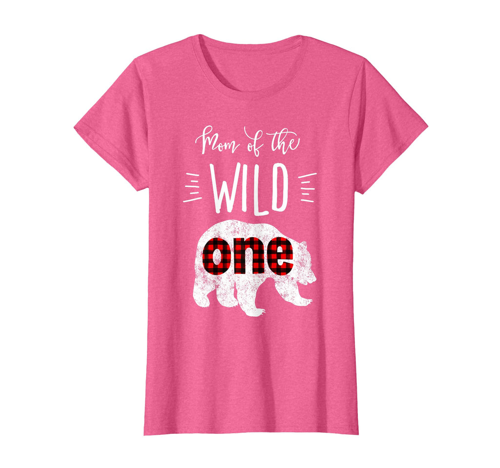 Mom Wild One Bear Lumberjack 1St T-Shirt - Novelty Apparel Men Women - T-Shirt, Sweatshirt, Hoodie