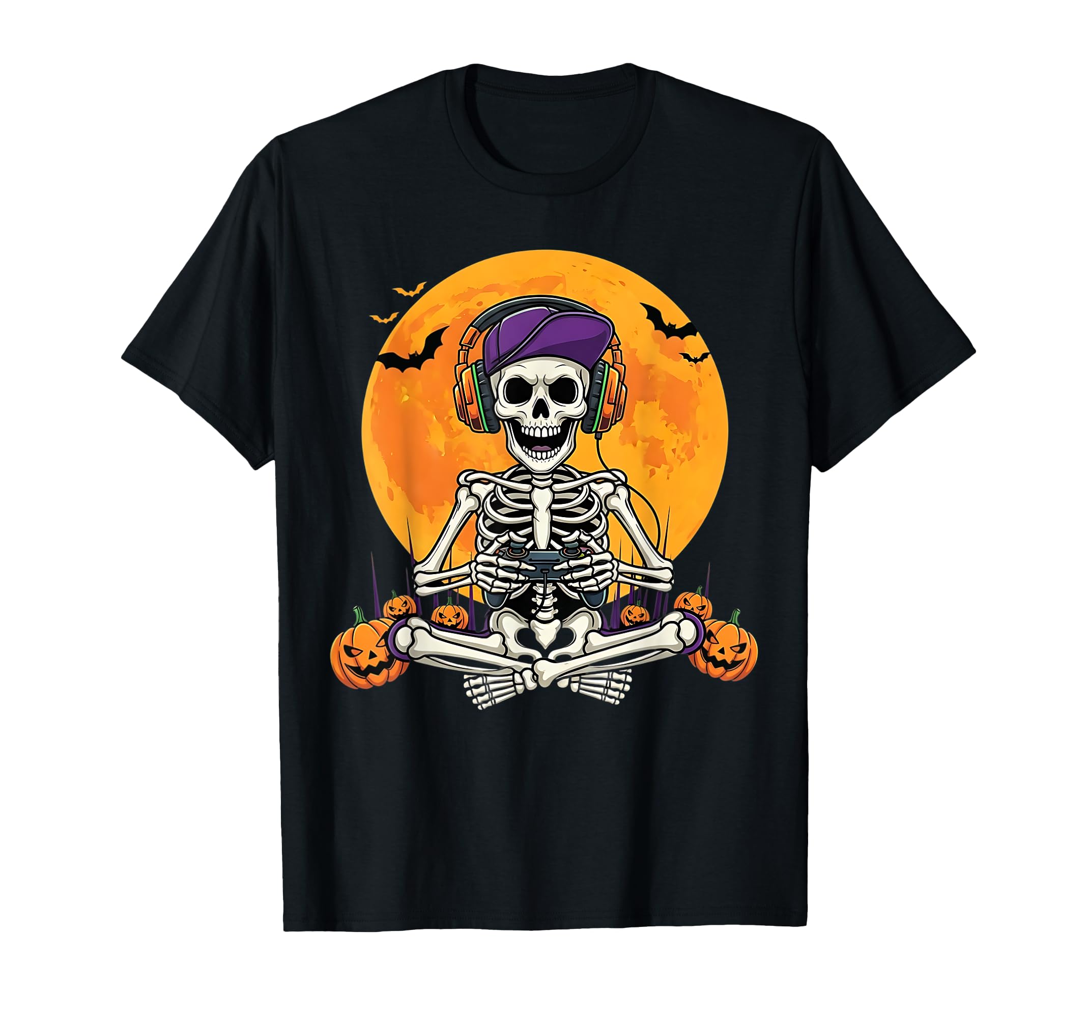 Gamers Gaming Skeleton Gamer Dad T-Shirt - Streetwear Style Unisex - T-Shirt, Sweatshirt, Hoodie