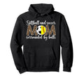 Soccer And Softball Mom Funny Hoodie - Custom Art Print for Adults - T-Shirt, Sweatshirt, Hoodie
