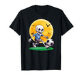 Soccer Skeleton Halloween Soccer T-Shirt - Novelty Apparel for Adults - T-Shirt, Sweatshirt, Hoodie