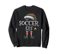 Soccer Elf Matching Family Soccer Elf Sweatshirt - Graphic Print Men Women - T-Shirt, Sweatshirt, Hoodie