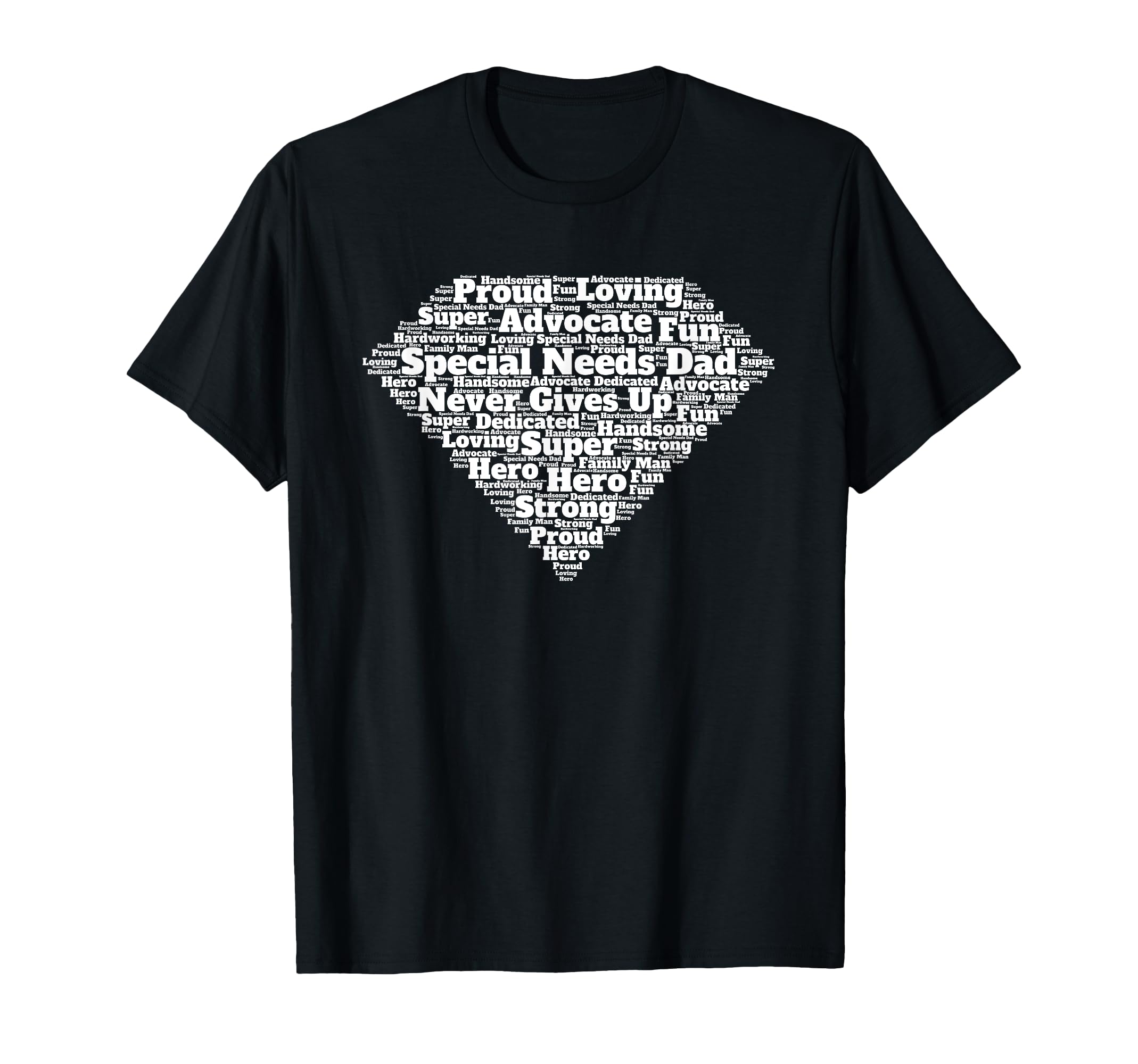 Special Needs Dad Superhero T-Shirt - Unique Graphic Men Women - T-Shirt, Sweatshirt, Hoodie