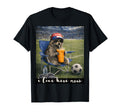 Funny Raccoon Czechia Soccer Fan T-Shirt - Fun Novelty Design for Adults - T-Shirt, Sweatshirt, Hoodie