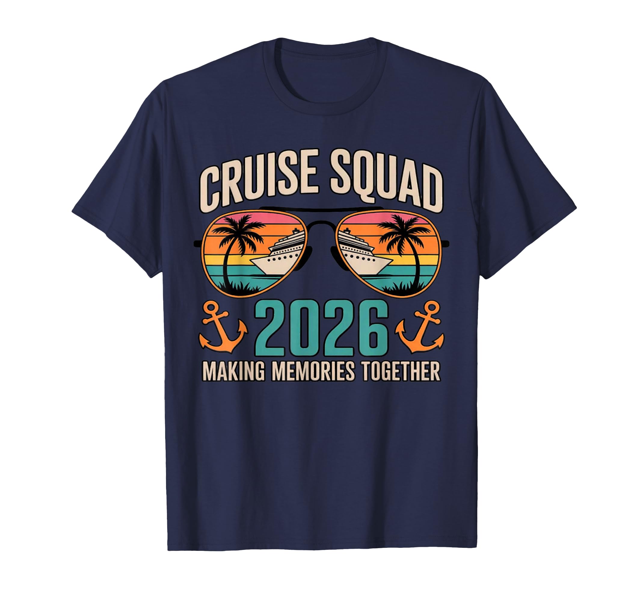 Cruise Squad 2026 Summer Vacation T-Shirt - Novelty Apparel for Adults - T-Shirt, Sweatshirt, Hoodie