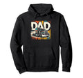 Trucker Dad Truck Driver Lover Fathers Day Hoodie - Graphic Print Men Women - T-Shirt, Sweatshirt, Hoodie