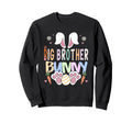 Big Brother Bunny Ears Easter Family Sweatshirt - Graphic Print Men Women - T-Shirt, Sweatshirt, Hoodie