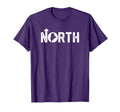Up North Maine State Map T-Shirt - Minimalist Print for Adults - T-Shirt, Sweatshirt, Hoodie