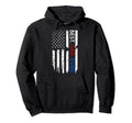 Us Flag Best Dad Ever Fathers Day Hoodie - Aesthetic Graphic Men Women - T-Shirt, Sweatshirt, Hoodie