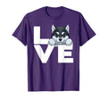 Best Siberian Husky Huskies Dog T-Shirt - Fun Novelty Design for Adults - T-Shirt, Sweatshirt, Hoodie