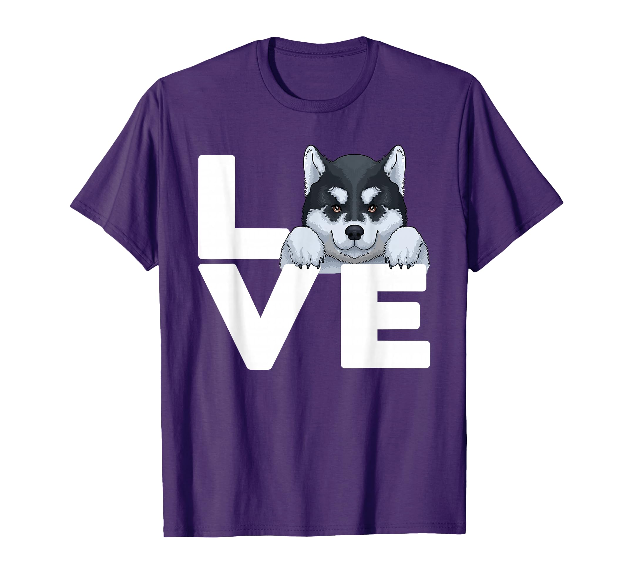 Best Siberian Husky Huskies Dog T-Shirt - Fun Novelty Design for Adults - T-Shirt, Sweatshirt, Hoodie
