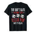 Crazy Sports Mom Funny Soccer Mama Gifts T-Shirt - Custom Art Print Unisex - T-Shirt, Sweatshirt, Hoodie