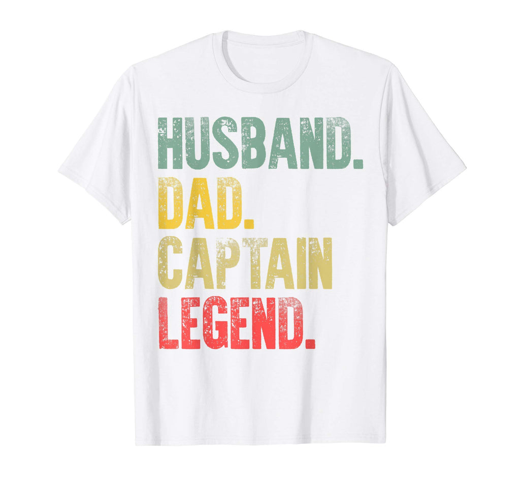 Mens Gift Husband Dad Captain Legend T-Shirt - Unique Graphic for Adults - T-Shirt, Sweatshirt, Hoodie