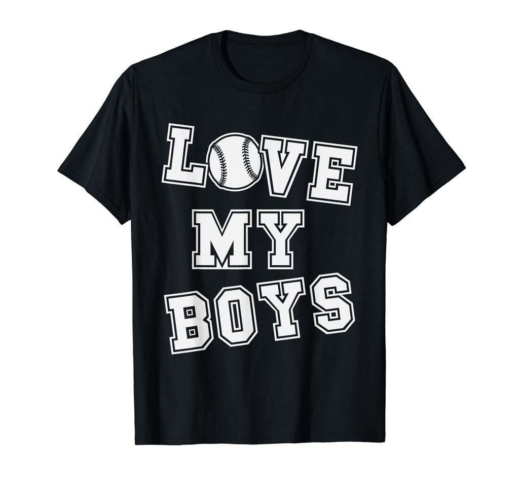 Love My Baseball Mom Baseball Dad T-Shirt - Unique Graphic Unisex - T-Shirt, Sweatshirt, Hoodie
