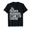 Father Husband Dirt Bike Legend T-Shirt - Custom Art Print for Adults - T-Shirt, Sweatshirt, Hoodie