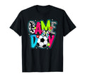 Game Day Preppy Game Day Soccer T-Shirt - Fun Novelty Design Men Women - T-Shirt, Sweatshirt, Hoodie