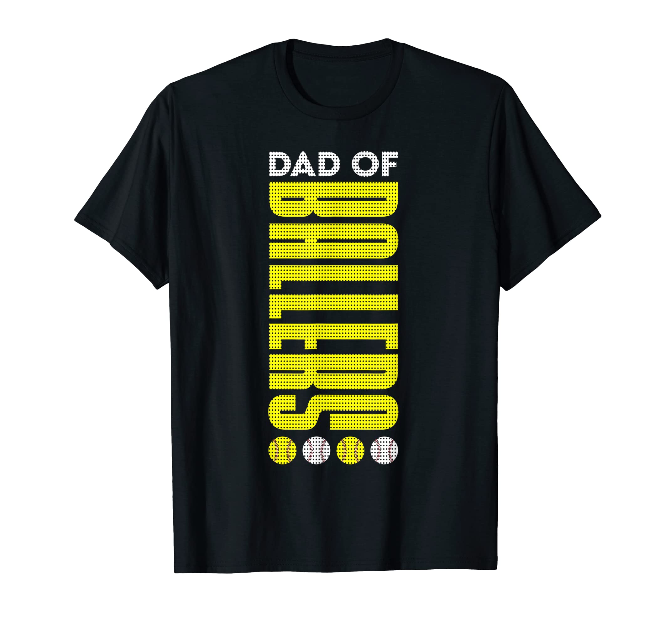 Dad Ballers Funny Dad Baseball T-Shirt - Novelty Apparel Men Women - T-Shirt, Sweatshirt, Hoodie