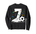 7 Soccer Birthday Gift Soccer Fan Sweatshirt - Trendy Graphic Unisex - T-Shirt, Sweatshirt, Hoodie